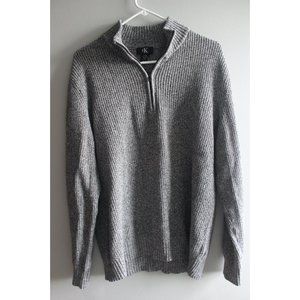 SALE🎉 CALVIN KLEIN Men's Quarter Zip Sweater
